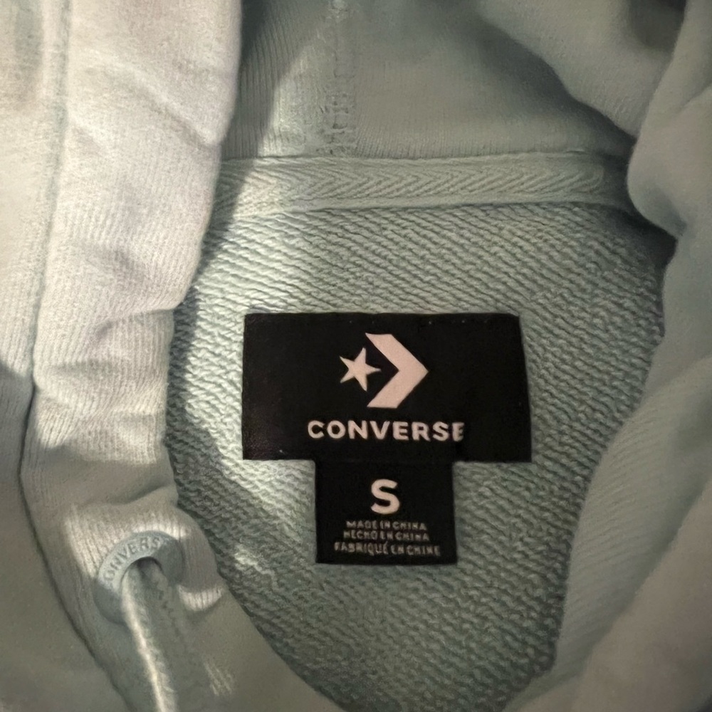 Golf Le Fleur x Converse hoodie in blue, size small - Picture 2 of 2
